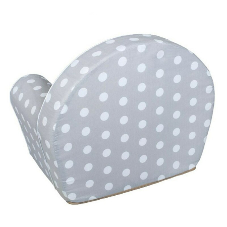 Fotoliu din burete, New Baby, Pentru copii, 42x53, Din spuma, Cu husa din bumbac, 9 luni - 5 ani, Zebra Grey [3]