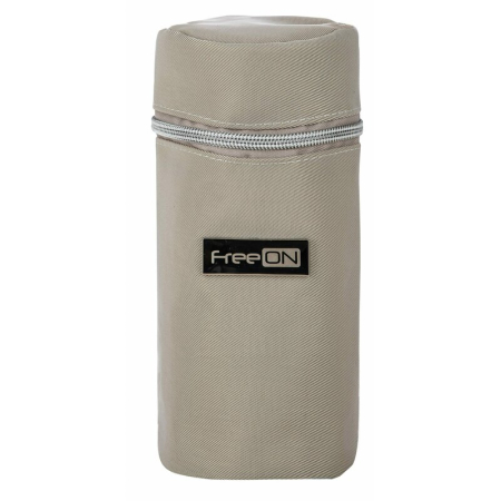 Geanta biberon, FreeON, Single Style, Pentru 1 biberon, Mentine continutul atat cald, cat si rece, Beige [2]