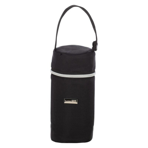 Transport si Relaxare - Geanta biberon, FreeON, Single Style, Pentru 1 biberon, Mentine continutul atat cald, cat si rece, Black