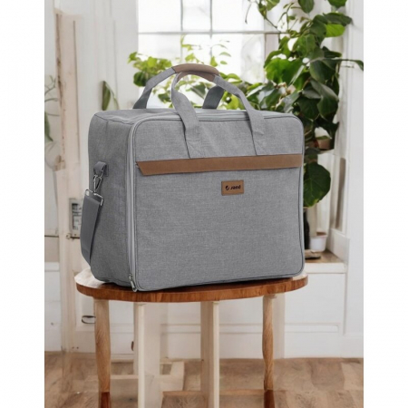 Geanta de voiaj spital, Jane, Cu compartiment impermeabil 41 x 50 x 7 cm, Dim Grey [8]
