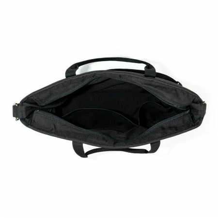 Geanta pentru mamici, Petite&Mars, Impermeabila, Cu 4 compartimente, 45 x 30 x 12 cm, Negru [3]