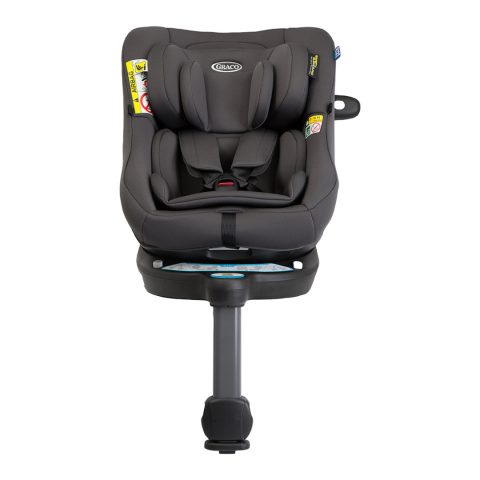 Graco - Scaun auto Turn2Me 360° Iron, 40-105 cm, certificata R129 si testat ADAC [8]