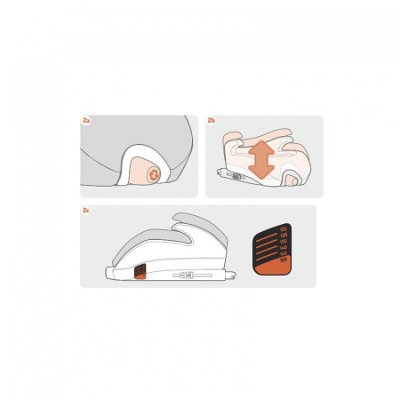 Inaltator auto, Be Cool, Boosty I-Size, 125- 150 cm, Cu sistem de reglare treptata a inaltimii, Instalare cu sistem Isofix si centura de prindere, Cu husa detasabila, Conform standardului de securitat [5]