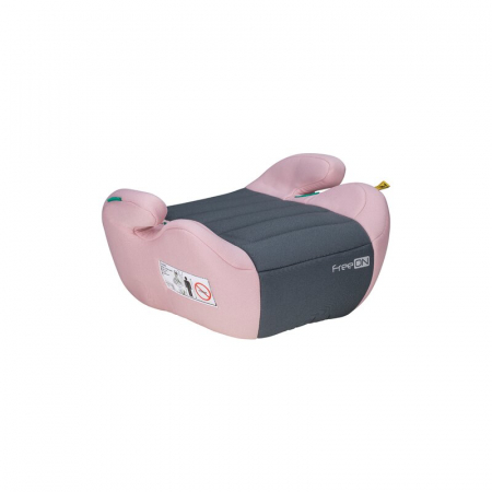 Inaltator auto, FreeON, Comfy, Pentru copii, I-size, 125-150 cm, Orientare in sensul directiei de mers, Conform cu standardul european de securitate ECE R129, Prink/Grey [3]