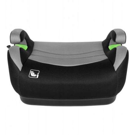 Inaltator auto, Lionelo, Luuk Fix I-size, 125- 150 cm, Instalare cu sistem Isofix si centura de prindere, Cu husa detasabila, Conform cu standardul european de securitate ECE R129, Gri [3]
