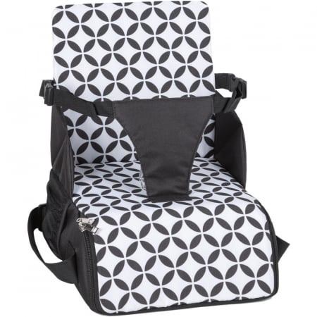 Mobilier si Lenjerie - Inaltator scaun masa, FreeON, Fold and Go, Portabil 2 in 1, Conform cu standardele europene EN16120, EN71-3:2021, Black and White