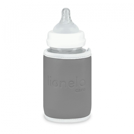 Incalzitor biberoane, Lionelo, ThermUp Go, Portabil, Temperatura constanta pana la 24 h, Incarcare USB, Gri [7]