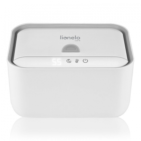 Incalzitor servetele umede, Lionelo, Babybliss, Cu 3 setari de temperatura, Loc suficient pentru un intreg pachet de servetele umede, Panou de control cu ecran tactil, Fara BPA, White [5]