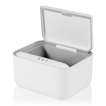 Incalzitor servetele umede, Lionelo, Babybliss, Cu 3 setari de temperatura, Loc suficient pentru un intreg pachet de servetele umede, Panou de control cu ecran tactil, Fara BPA, White [8]
