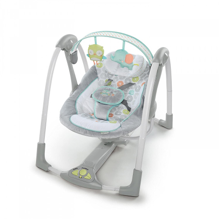 Ingenuity - Leagan portabil Swing 'n Go Portable Swing™ - Hugs & Hoots™ [2]