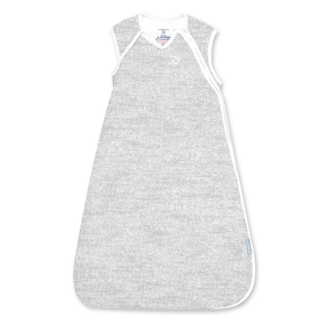 Mobilier si Lenjerie - Ingenuity - Sac de dormit Swaddle Me 3-18 luni, 2.5 TOG, Night Sack Sleeper, Heather Grey