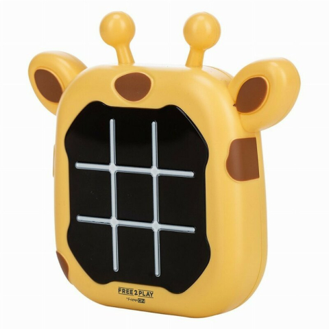 Joc electronic 2 in 1, Free2Play, X si 0, Design girafa, 3 ani + [5]