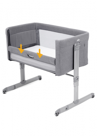 Joie - Patut Pliant 2 in 1 Roomie Gray Flannel [16]