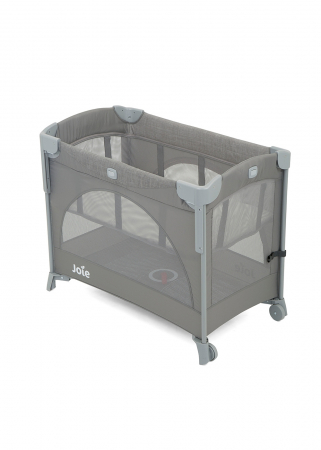 Joie - Patut pliant pentru cosleeping Kubbie Foggy Gray [3]