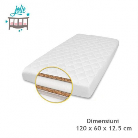 Mobilier si Lenjerie - Jolie-Saltea Superlux Cocos-Burete-Cocos pentru patut 120×60 cm