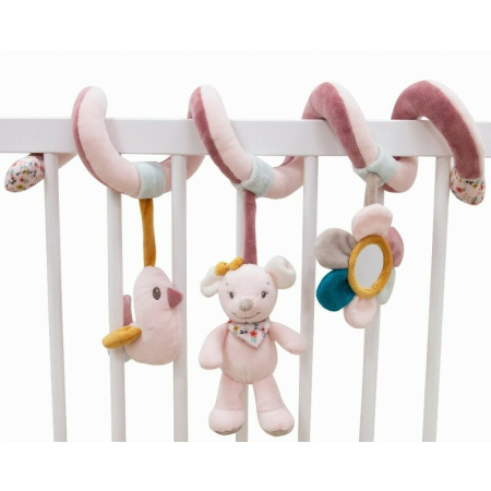 Jucarie pentru patut si carucior, Free2Play, Multifunctionala, Zoe the Mouse, Dezvolta abilitati motorii si senzoriale, 0 luni+ [4]