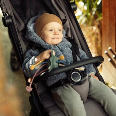 Jucarie senzoriala, Petite&Mars, Crazy planet, Din silicon, 20 cm, 10 luni+, Multicolor [5]