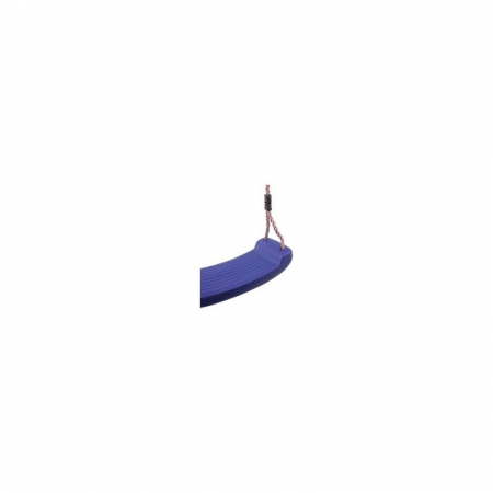Jucarii si Jocuri - Leagan, Dice, Swing Seat, Fara spatar, Cu franghie PP, Cu inaltime reglabila pana la 240 cm, Pana la 70 kg, 3 ani+, Blue