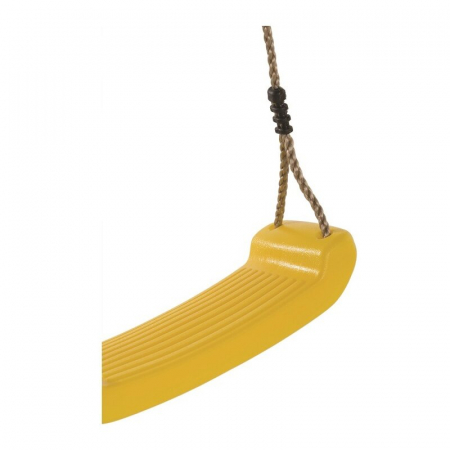 Leagan, Dice, Swing Seat, Fara spatar, Cu franghie PP, Cu inaltime reglabila pana la 240 cm, Pana la 70 kg, 3 ani+, Yellow [2]