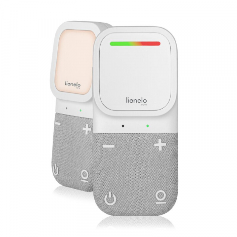 Siguranta si Sanatate - Monitor, Lionelo, Babyline 2.2, Comunicare bidirectionala, Cu 6 niveluri de volum, Cu LED-uri, Cu raza de actiune 70/400m, Portabil, Alb