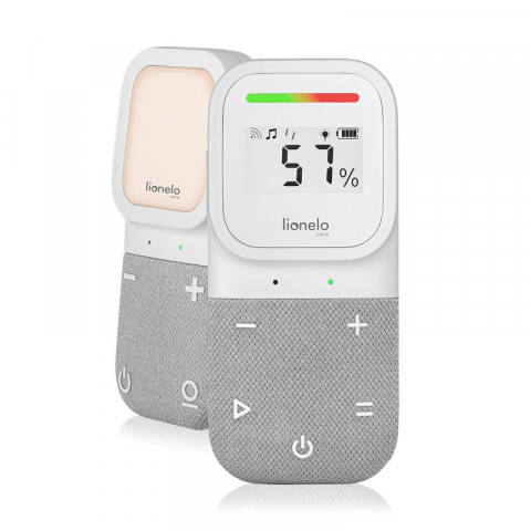 Monitor, Lionelo, Babyline 2.3, Comunicare bidirectionala, Cantece de leagan, sunete ambientale si zgomote din natura, Cu Vibratii si LED-uri, Cu senzor temperatura, Cu raza de actiune 70/400m, Portab [5]