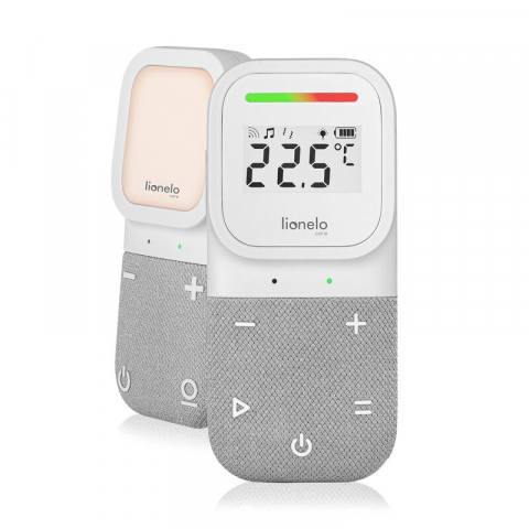 Monitor, Lionelo, Babyline 2.3, Comunicare bidirectionala, Cantece de leagan, sunete ambientale si zgomote din natura, Cu Vibratii si LED-uri, Cu senzor temperatura, Cu raza de actiune 70/400m, Portab [4]