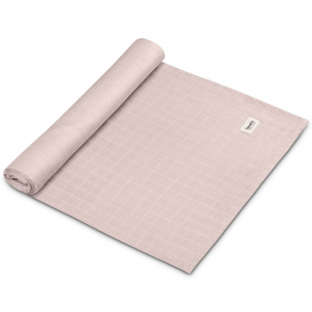 Mobilier si Lenjerie - Muselina, Lionelo, Multifunctionala, Din bambus, Ideala pentru infasat, Cu proprietati antibacteriene, antifungice si antialergice, Lavabila la masina de spalat, 120x120 cm, Bej