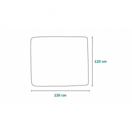 Muselina, Lionelo, Multifunctionala, Din bambus, Ideala pentru infasat, Cu proprietati antibacteriene, antifungice si antialergice, Lavabila la masina de spalat, 120x120 cm, Gri [8]