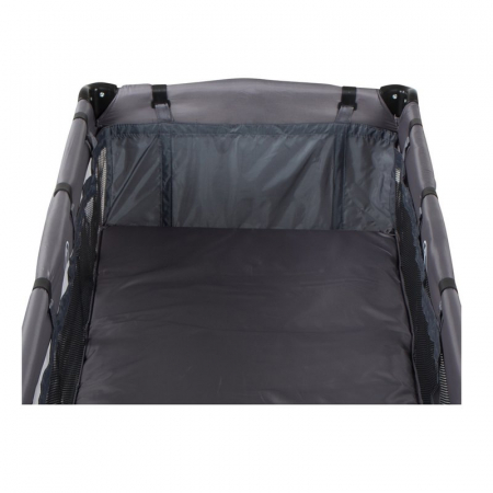 Mobilier si Lenjerie - Nivel suplimentar, Petite&Mars, Pentru patut pliant 120x60 cm, Sustine pana la 8 kg, Prindere universala, Gri