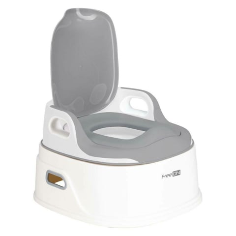 Baie si Igiena - Olita 3 in 1, FreeON, Utilizata atat ca olita, Adaptor pentru toaleta cu manere laterale, Inaltator