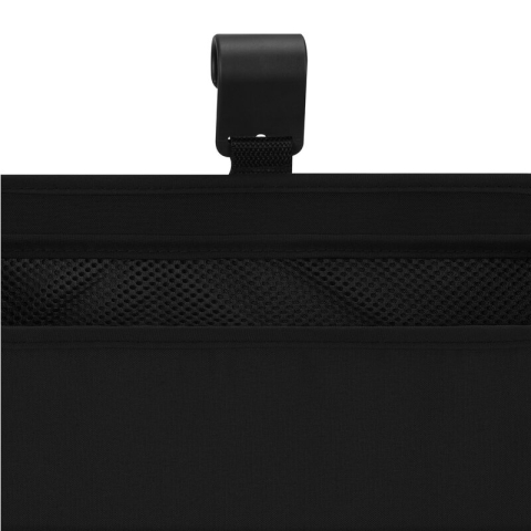 Organizator multifunctional, Lionelo, Sidepocket L, 58x11x58 cm, 3 parti independente cu multiple buzunare, Universal, Constructie ranforsata, Negru [8]