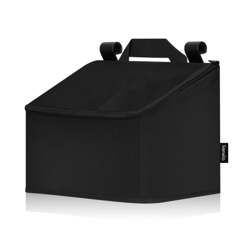 Organizator multifunctional, Lionelo, Sidepocket M, 43x15x23 cm, 3 compartimente, Universal, Constructie ranforsata, Negru [11]