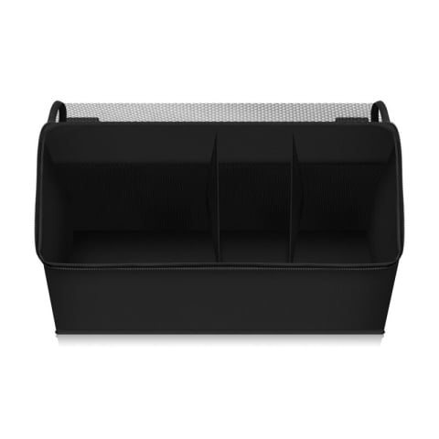 Organizator multifunctional, Lionelo, Sidepocket M, 43x15x23 cm, 3 compartimente, Universal, Constructie ranforsata, Negru [10]