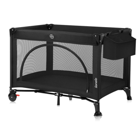 Organizator multifunctional, Lionelo, Sidepocket M, 43x15x23 cm, 3 compartimente, Universal, Constructie ranforsata, Negru [4]