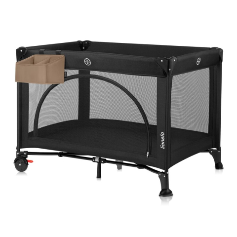 Organizator multifunctional, Lionelo, Sidepocket S, 26x12x15 cm, 2 compartimente, Universal, Constructie ranforsata, Bej [4]