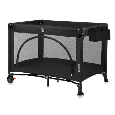 Organizator multifunctional, Lionelo, Sidepocket S, 26x12x15 cm, 2 compartimente, Universal, Constructie ranforsata, Negru [4]