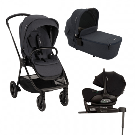 Pachet 4 in1 Carucior Nuna Triv Next cu scoica Arra Flex si baza Nuna Next [0]