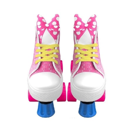 Patine cu rotile, Stamp, Minnie It\'s Me, Cu 4 roti, Marime 28, Pana la 60 kg, 5 ani+, Roz [2]