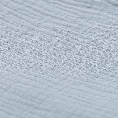 Paturica bebe, New Baby, 70x100 cm, Din muselina, 100% bumbac certificat Oeko Tex Standard 100, Grey [2]