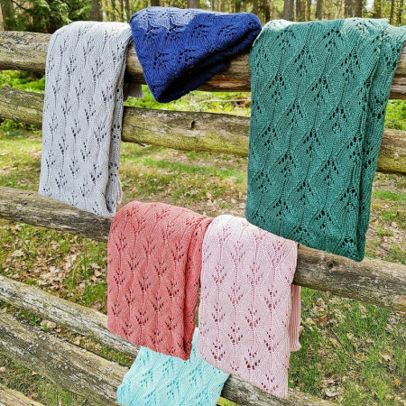 Paturica, Bocioland, Milano, Pentru copii, Moale, Din bambus si bumbac, Cu proprietati de termoreglare, Antialergica si antibacteriana, Dimensiune mare 80 x 100 cm, Pink [5]