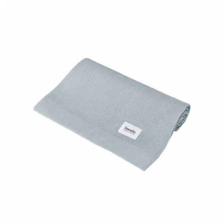 Paturica multifunctionala, Lionelo, Din bambus, Cu proprietati de termoreglare, Antibacteriana, Antifungica, Antialergice, Lavabila la masina de spalat, 100x75 cm, Gri [4]