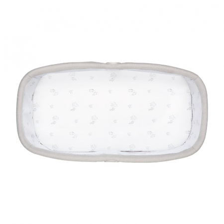 Patut balansoar, Lionelo, Malin Evo, 3 in 1, Pliabil, 0-9 kg, Geanta Transport, Asamblare Rapida, Ultra-Usor, Conform cu standardele europeane de securitate EN1130 si EN16890, Bej [9]