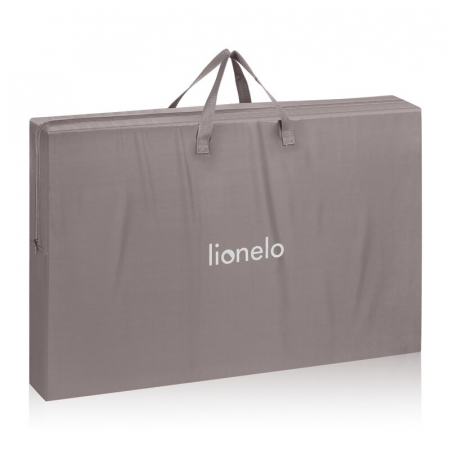 Patut co-sleeper, Lionelo, Aurora, 3 in 1, Cu leganare si setare unghiulara, Include saltea cu densitate T25 si geanta transport, Reglabil in 5 pozitii, Pana la 9 kg, 0 luni+, 85x60x66 cm, Certificari [29]