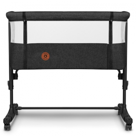 Patut co-sleeper, Lionelo, Aurora, 3 in 1, Cu leganare si setare unghiulara, Include saltea cu densitate T25 si geanta transport, Reglabil in 5 pozitii pe inaltime, Pana la 9 kg, 0 luni+, Conform cu E [15]