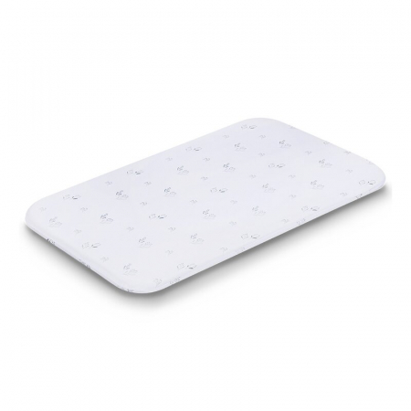 Patut co-sleeper, Lionelo, Luna, 2 in 1, Cu laterala culisanta, Cu setare unghiulara, Cu roti, Reglabil in 6 pozitii pe inaltime, Bej [17]