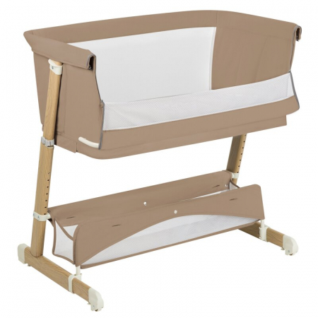 Patut co-sleeper, Lionelo, Thomi Plus, 5 in 1, Multifunctional, Sustine pana la 9 kg ca patut, 15 kg tarc de joaca, 100 kg canapea, Inaltime reglabila in 7 pozitii, De la nastere pana la 4 ani, Cu 2 s [13]