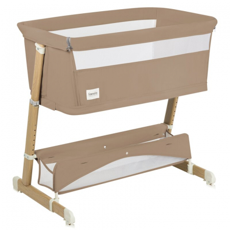 Patut co-sleeper, Lionelo, Thomi Plus, 5 in 1, Multifunctional, Sustine pana la 9 kg ca patut, 15 kg tarc de joaca, 100 kg canapea, Inaltime reglabila in 7 pozitii, De la nastere pana la 4 ani, Cu 2 s [12]