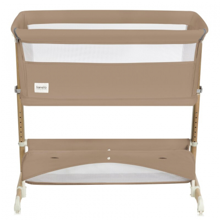 Patut co-sleeper, Lionelo, Thomi Plus, 5 in 1, Multifunctional, Sustine pana la 9 kg ca patut, 15 kg tarc de joaca, 100 kg canapea, Inaltime reglabila in 7 pozitii, De la nastere pana la 4 ani, Cu 2 s [3]