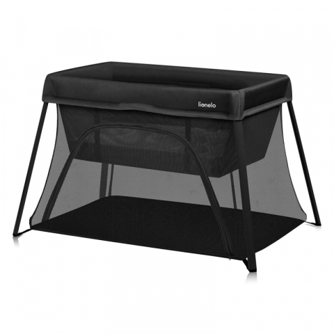 Mobilier si Lenjerie - Patut multifunctional, Lionelo, Alice, 3 in 1, 2 trepte de inaltime pentru saltea, Pliabil, Material rezistent Oxford 300D, Cu iesire laterala, Geanta de transport, Pana 15 kg, 0 luni+, 104×70×74 cm, 