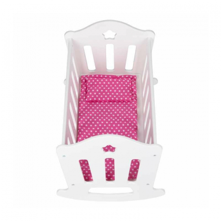 Patut pentru papusi, Free2Play, Cu pernuta confortabila, 46x33x33 cm, 36 luni+, White [3]